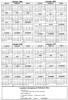 [960�1405 Calendar 1984-1987 and Canadian Cataloguing in Publication Data]